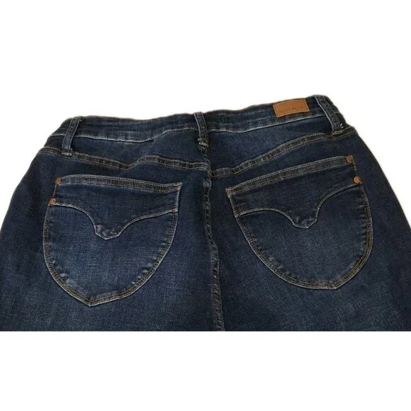 Judy Blue LA Women's Size 14W Blue Jeans 34x30 Raw Hem - Picture 3 of 6